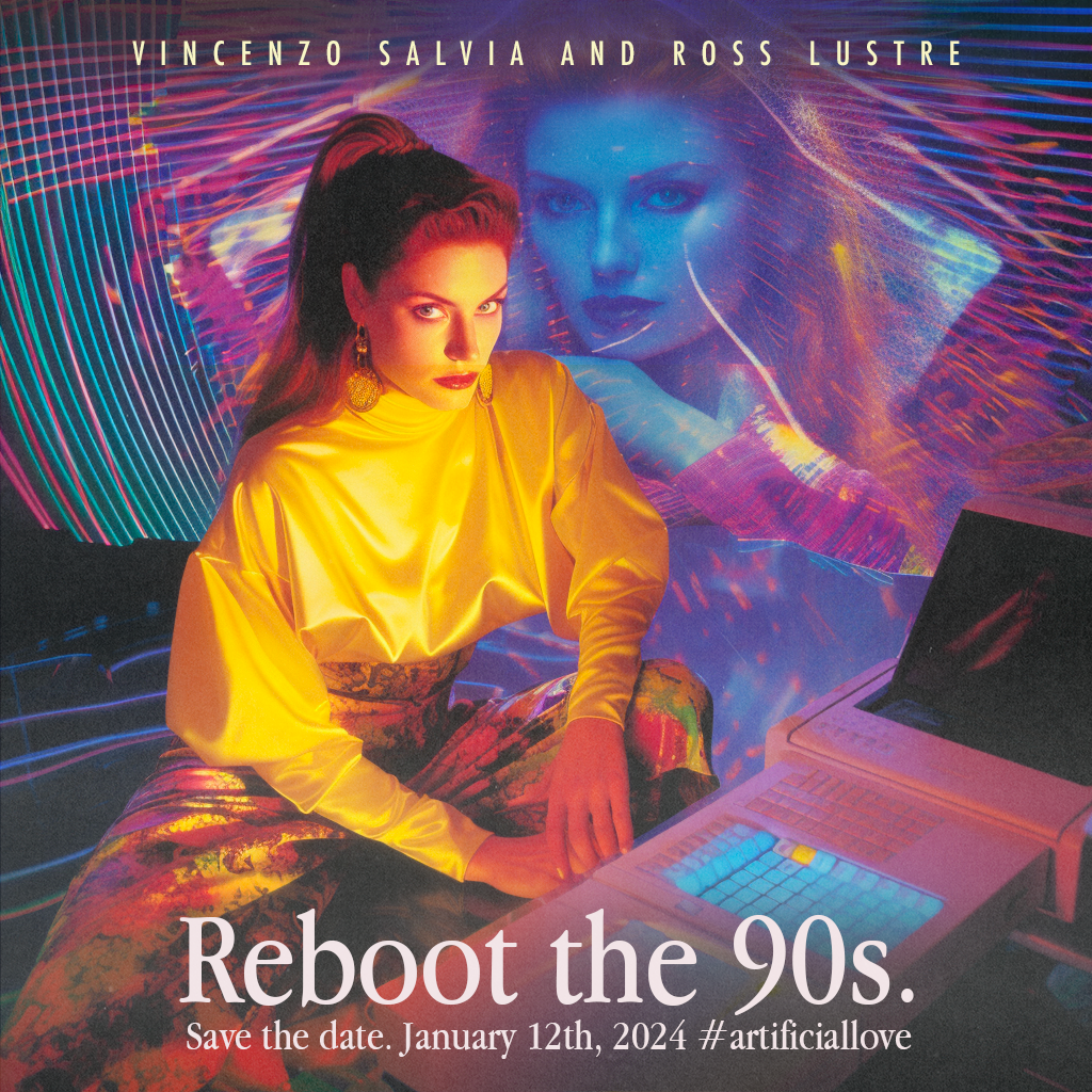 artificial love artificial intelligence ai 90s eurodance reboot the 90s vincenzo salvia ross lustre revival