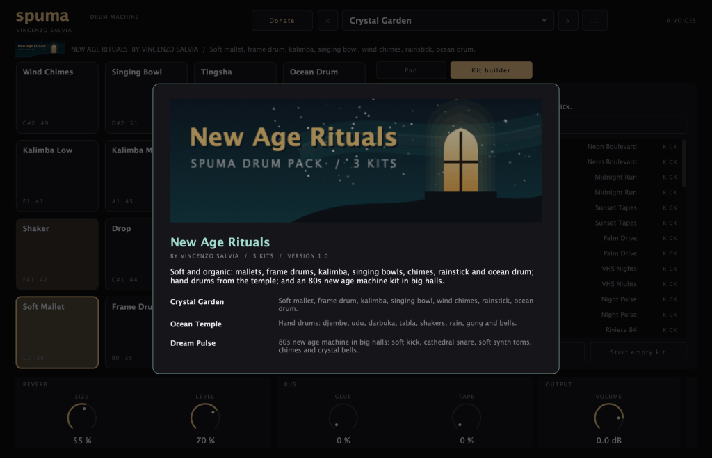 Spuma New Age Rituals pack